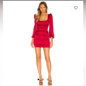 REVOLVE More to Come, deep red dress, NEW with tags, never worn, size S